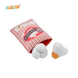 Famipet sacchetto di patatine di nuovo Design personalizzato morbido farcito <span class=keywords><strong>Pet</strong></span> <span class=keywords><strong>Squeak</strong></span> <span class=keywords><strong>Toy</strong></span> Squeaky peluche per cani per animali domestici - Product Image 4
