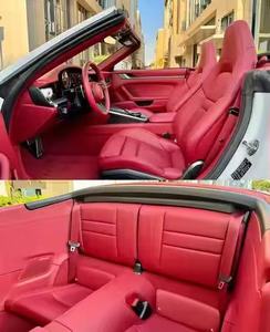 Coprisedili in Pelle di Lusso Personalizzabili con Colori e Cuciture su Misura, Set Completo per <span class=keywords><strong>Porsche</strong></span> <span class=keywords><strong>911</strong></span> - Product Image 4