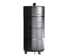 Asinoks T6-Réservoir vertical en acier inoxydable de 6 tonnes-Réservoir de liquide et d'eau