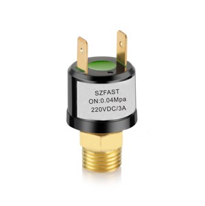 Hkfast FPS สวิตช์ความดันคงที่2C, 4.5Mpa, SPST ไม่มี R1/8เกลียวทองเหลืองภายนอกตัวเรือน-30 ~ 65 ℃ ควบคุมแรงดันแก๊สเหลว - Product Image 1