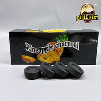 Charbon à chicha de haute qualité fabriqué à la machine en bois de fruit, sans odeur ni goût, sans produits chimiques, à combustion rapide, pour chicha, barbecue et encens
