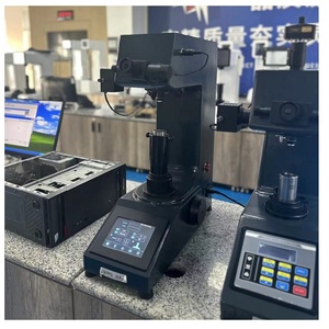 IC Ply-metal cam değerli taşlar için ISO 6507-2 büyük ekran dijital ekran kömürleşmiş katmanlar Vickers sertlik test cihazı - Product Image 6