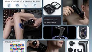 2025 Günstige heiße und kalte Faszien pistole Massage gerät Taschen format Massage pistole Mini Faszien pistole Massage gerät - Product Image 2