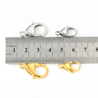 Fermoir Mousqueton en Acier Inoxydable Grand Format 19mm 25mm Plaqué Or 18K Poli Miroir pour Bijoux DIY Collier