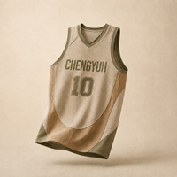 Maillot de basketball respirant personnalisé en gros – Uniforme d'entraînement minimaliste haute performance Future Core