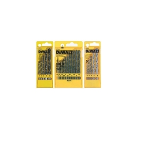 DeWalt <b>Drill</b> <b>Bit</b> Set 5 13 5 Piece Hss R <b>Wood</b> Metal Concrete - Product Image 1