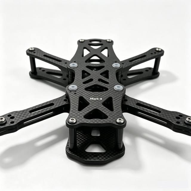 Robust 5 Inch 3K Full Carbon Fiber X-type FPV Drone Frame Precise Control Lightweight Design for Extended Flight Time Freestyle
