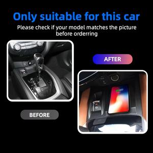 Caricabatterie Wireless QI Rapido per Auto, Modifica per Nissan <span class=keywords><strong>Qashqai</strong></span> 2019 2020 <span class=keywords><strong>2021</strong></span> 2025 - Product Image 3
