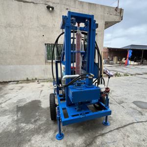 완전 자동 바퀴 유압 물 우물 드릴링 머신 가정용 150m 깊이 새로운 로타리 광산 드릴 장비 바위 드릴링 - Product Image 6