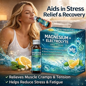Líquido Oral <span class=keywords><strong>de</strong></span> Magnesio <span class=keywords><strong>de</strong></span> Rápida Absorción con Electrolitos, Suplemento para Adultos que Ayuda a la Recuperación y Función Muscular - Product Image 3