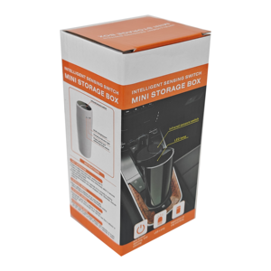 <span class=keywords><strong>Poubelle</strong></span> automatique intelligente rechargeable <span class=keywords><strong>pour</strong></span> une utilisation en <span class=keywords><strong>voiture</strong></span> de grande capacité avec couvercle de capteur Boîte de rangement pratique <span class=keywords><strong>pour</strong></span> coffre de <span class=keywords><strong>voiture</strong></span> - Product Image 6