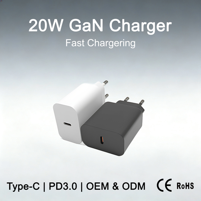 20W PD 3.0 Fast Charger EU Plug | Compact USB-C for 15/14/13/12 for S23/S22/S21/Note20/21 | CE Certified Smart Watch