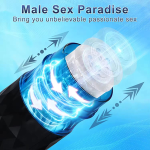 Juguetes Sexuales Masculinos Recargables de 10 Velocidades con Fuerte Succión, Rotación Automática y Modos de Empuje para Todo el Cuerpo - Product Image 6