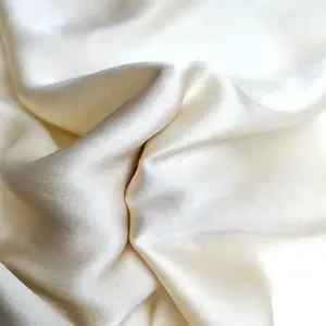 Wholesale Custom Dying19mm Silk Clothing Material 100% Pure Color Mulberry Silk Satin Fabric