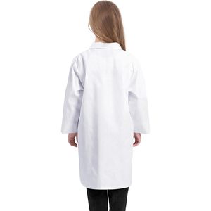 Bata de laboratorio personalizada para niños, disfraz de doctor veterinario unisex blanco, chaqueta de disfraz para niños - Product Image 3