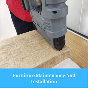 Professional Wireless Stapler Popular Rechargeable Furniture Battery Color Box DIY OEM 20V <b>Brad</b> Nail Gun Steel Nail Gun - Product Image 4