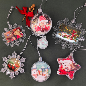 Migliore vendita Qualisub plastica e alluminio <span class=keywords><strong>natale</strong></span> palla sublimazione ornamenti di <span class=keywords><strong>natale</strong></span> spazi vuoti <span class=keywords><strong>per</strong></span> la stampa fai da te - Product Image 4