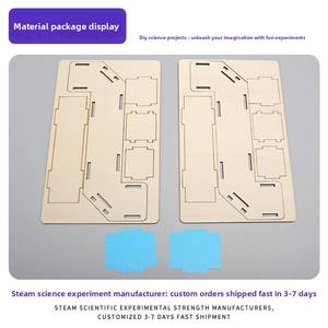 Kit <span class=keywords><strong>de</strong></span> bricolage periscopique pour l'enseignement <span class=keywords><strong>de</strong></span> la <span class=keywords><strong>physique</strong></span> : petite invention scientifique pour les élèves du primaire, jouet éducatif et amusant pour des expériences scientifiques - Product Image 2