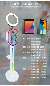 IPad và DSLR tất cả trong một ma thuật gương ảnh gian hàng di động độc đáo Selfie ma thuật gương gian hàng để bán - Product Image 4