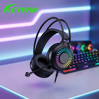 Stok Pabrik Siap Kirim Headset Gaming Rainbow 7.0 USB Wired On-ear dengan Mic Tersedia 7.0 USB Wired Over-ear Gaming Headset dengan Mic