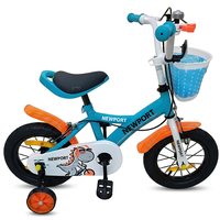 Sepeda Anak dengan Rangka 12 14 16 18 20 Inch untuk Anak Perempuan Usia 2 hingga 10 Tahun Pedal Biasa & Keranjang Plastik