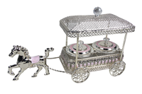 Bol en verre en forme de vélo pour fruits secs, gâteaux et desserts, avec couvercle, magnifique boîte à bijoux émaillée, directement de l'usine, idéal comme cadeau.