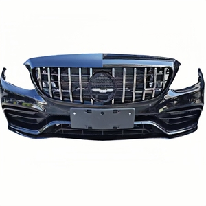 Nouveau kit carrosserie <span class=keywords><strong>Mercedes</strong></span> W205 AMG C63 Coupé, pare-chocs avant style AMG amélioré, feux antibrouillard, carbone noir, ajustement universel, fixation par vis. - Product Image 3