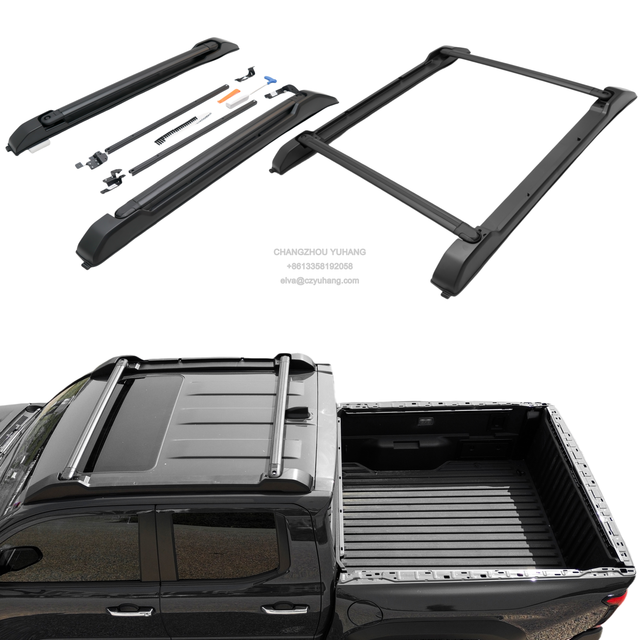 Roof Rack for 2024 Toyota Tacoma Cross Bars Aluminum Roof Rails Crossbar Cargo Carrier Luggage Car Roof Rack