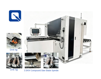 Nouvelle machine de perçage CNC à moteur six axes avec système de contrôle 3D, haute vitesse pour le poinçonnage, la découpe et la réalisation de rainures sur panneaux de meubles