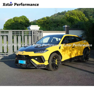 Labio frontal <span class=keywords><strong>de</strong></span> fibra <span class=keywords><strong>de</strong></span> carbono seco estilo Topcar para <span class=keywords><strong>Lamborghini</strong></span> <span class=keywords><strong>URUS</strong></span> S Kit <span class=keywords><strong>de</strong></span> carrocería 2022-2024 - Product Image 3