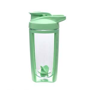 Bouteille de sport en plastique légère et durable, avec logo personnalisé, shaker pour la salle de sport - Product Image 6