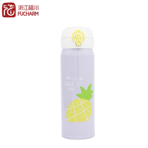 500Ml Cách Điện Thép Không Gỉ Trái Cây Chai Nước Biểu Tượng Tùy Chỉnh Du Lịch Cà Phê Phích Lạnh Hiệu Suất Nhiệt Chân Không Cốc - Product Image 2
