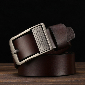 <span class=keywords><strong>Gina</strong></span> Fashion Ceinture en cuir véritable pour hommes avec boucle à une seule broche Vente en gros au détail - Product Image 5