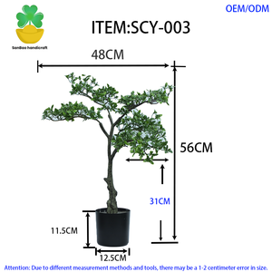 H56cm <span class=keywords><strong>Camellia</strong></span> cây nhân tạo trong nhà ngoài trời cho đám cưới nhà cảnh năm mới tốt nghiệp giáng sinh - Product Image 2