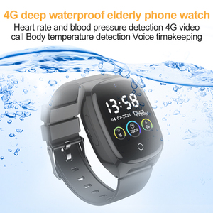 <span class=keywords><strong>Wifi</strong></span>-kích hoạt 4G <span class=keywords><strong>GPS</strong></span> Smartwatch cho người cao niên rơi phát hiện vị trí màn hình chăm sóc người già nhựa Smartwatch đèn hiệu định vị - Product Image 4