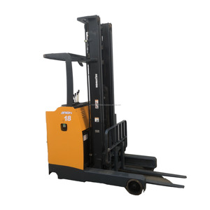 Used Forklift 1.5Ton 2Ton 3T 2.5t Electric Reach Truck Used Komatsu Battery Reach Forklift <b>Stand</b>-up Warehouse Electric Stacker - Product Image 1