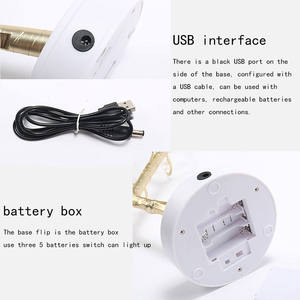 Đèn bàn cây bonsai nhân tạo trang trí ngọc trai USB, đèn LED lung linh, 108 đèn LED, 36 đèn LED cây với đèn LED - Product Image 5