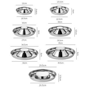 Bol en acier inoxydable pour chien, litière lente pour <span class=keywords><strong>chiot</strong></span>, bol d'eau <span class=keywords><strong>de</strong></span> <span class=keywords><strong>sevrage</strong></span>, 1 pièce - Product Image 6