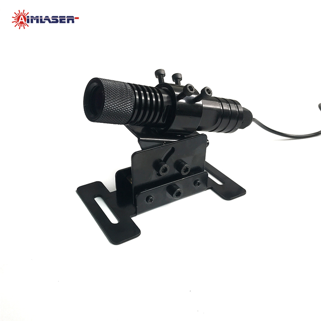 One Year Warranted Waterproof Dustproof 520nm 50mW Green Line Laser Projector Generator for Industrial Alignment Measure
