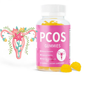 Integratori in Gommose per Ovociti e Utero Policosidrico Femminile, Personalizzabili OEM Transfrontalieri, per Migliorare la Densità Ossea, 60 Gommose/flacone, Modello G107 - Product Image 1