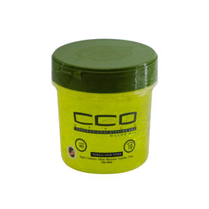 Gel Fijador para el Cabello Profesional de Marca Privada, Tamaño Grande de 473 ml, Aceite de Oliva ECO Sin <span class=keywords><strong>Alcohol</strong></span>, para Todo Tipo de Cabello - Product Image 1