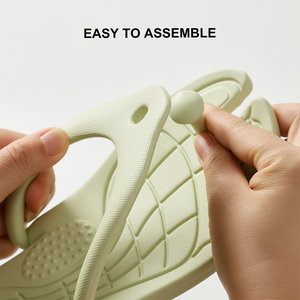 Large Size Lightweight Quick-Dry Non-slip Portable Foldable Travel <strong>Flip</strong> <strong>Flops</strong> for Women Men Beach - Product Image 3