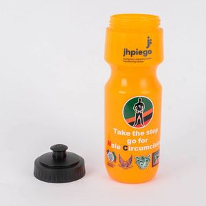 Bouteilles d'eau pour vélo en plastique avec logo personnalisé, sans BPA, anti-fuite, facile à saisir, pour les événements sportifs - Product Image 2