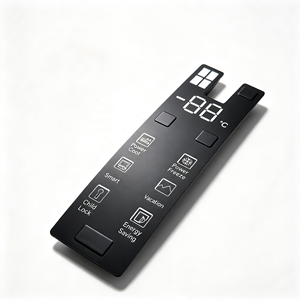 Autocollant graphique personnalisé pour panneau de commande avant, impression sur feuille PC, étiquette adhésive, plaque signalétique - Product Image 1