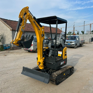 Mini excavadora sobre orugas Shan Tui SE17SR usada con motor y bomba 1,7 toneladas 0.065m Capacidad de cubo buenas condiciones precio bajo - Product Image 1