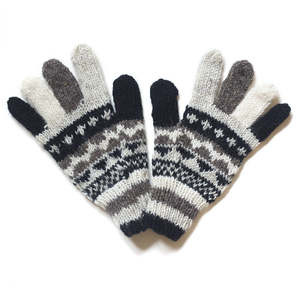 <span class=keywords><strong>Gants</strong></span> en laine tricotés à la main pour femmes adultes, design nordique multicolore, doux et confortables pour l'hiver, en fil d'<span class=keywords><strong>Islande</strong></span>, personnalisables - Product Image 4