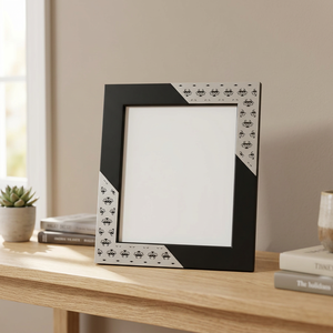 ESPEJO DE MADERA BAÑADO EN PLATA - Product Image 3