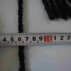 Vente en gros, cheveux humains 100% naturels, Afro crépus bouclés, fait à la main, Crochet Permanent de 0.6cm, Extension de <span class=keywords><strong>Dreadlocks</strong></span> - Product Image 4