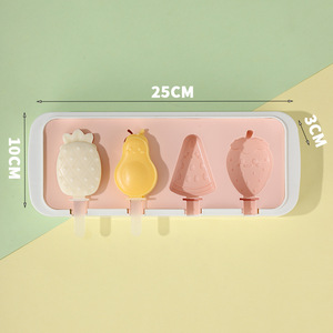 Molde de helado congelado de grado alimenticio para el hogar, nueva tapa redonda de silicona ecológica para hacer queso casero y helado - Product Image 6