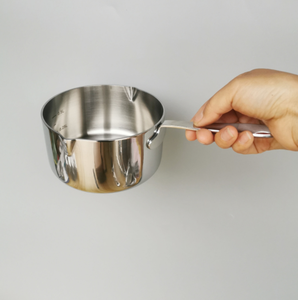 หม้ออุ่นนมสำหรับใช้ในบ้าน รุ่น SUS 304 700 มล. 0.5 ลิตร หม้อสแตนเลสมีขีดบอกปริมาตรพร้อมหูจับ - Product Image 4